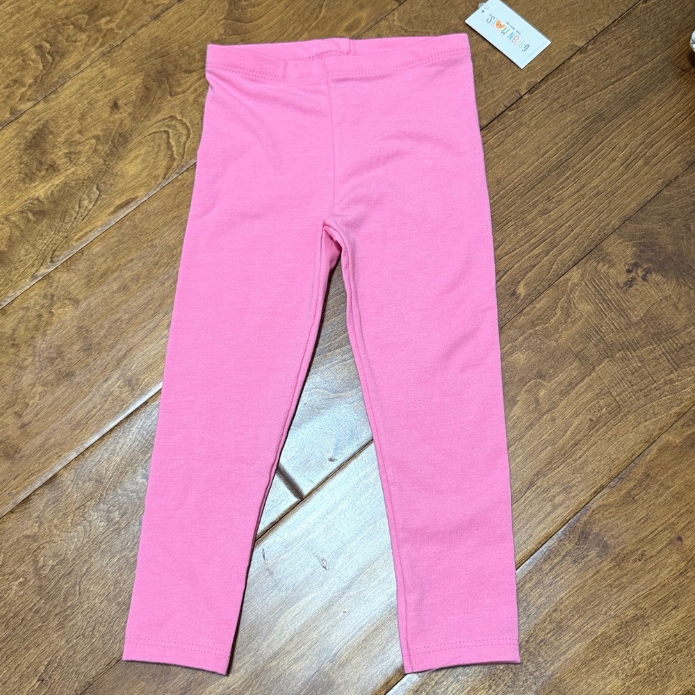 NWT Size 18M Garanimals Basic solid Pink Leggings